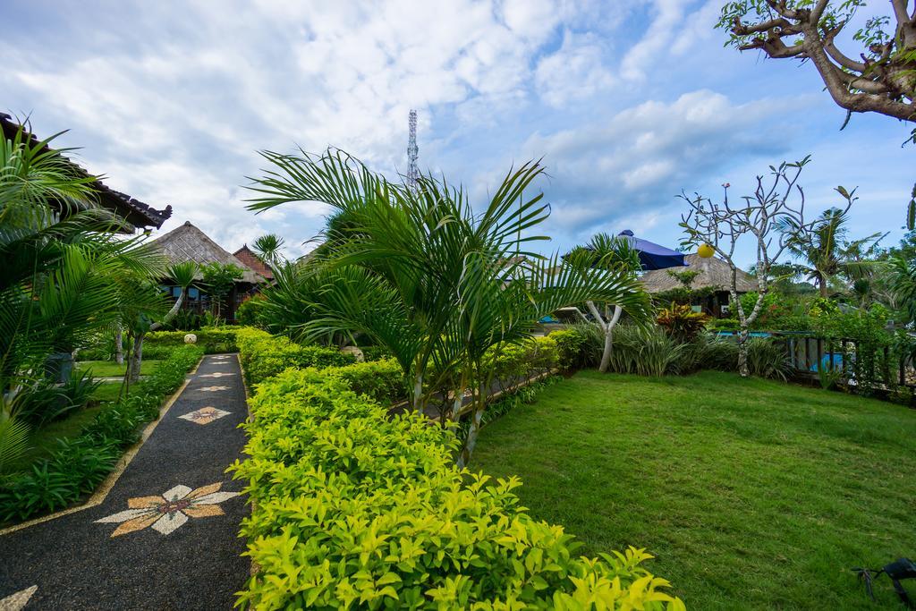 Laguna Reef Huts Nusa Lembongan  Luaran gambar