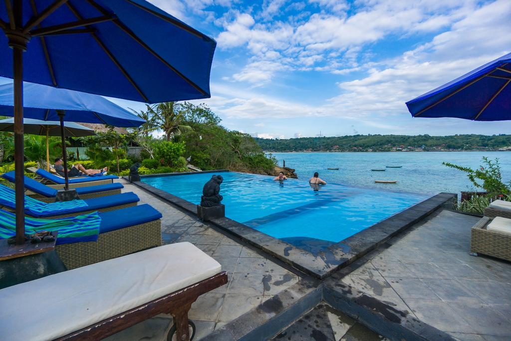 Laguna Reef Huts Nusa Lembongan  Luaran gambar