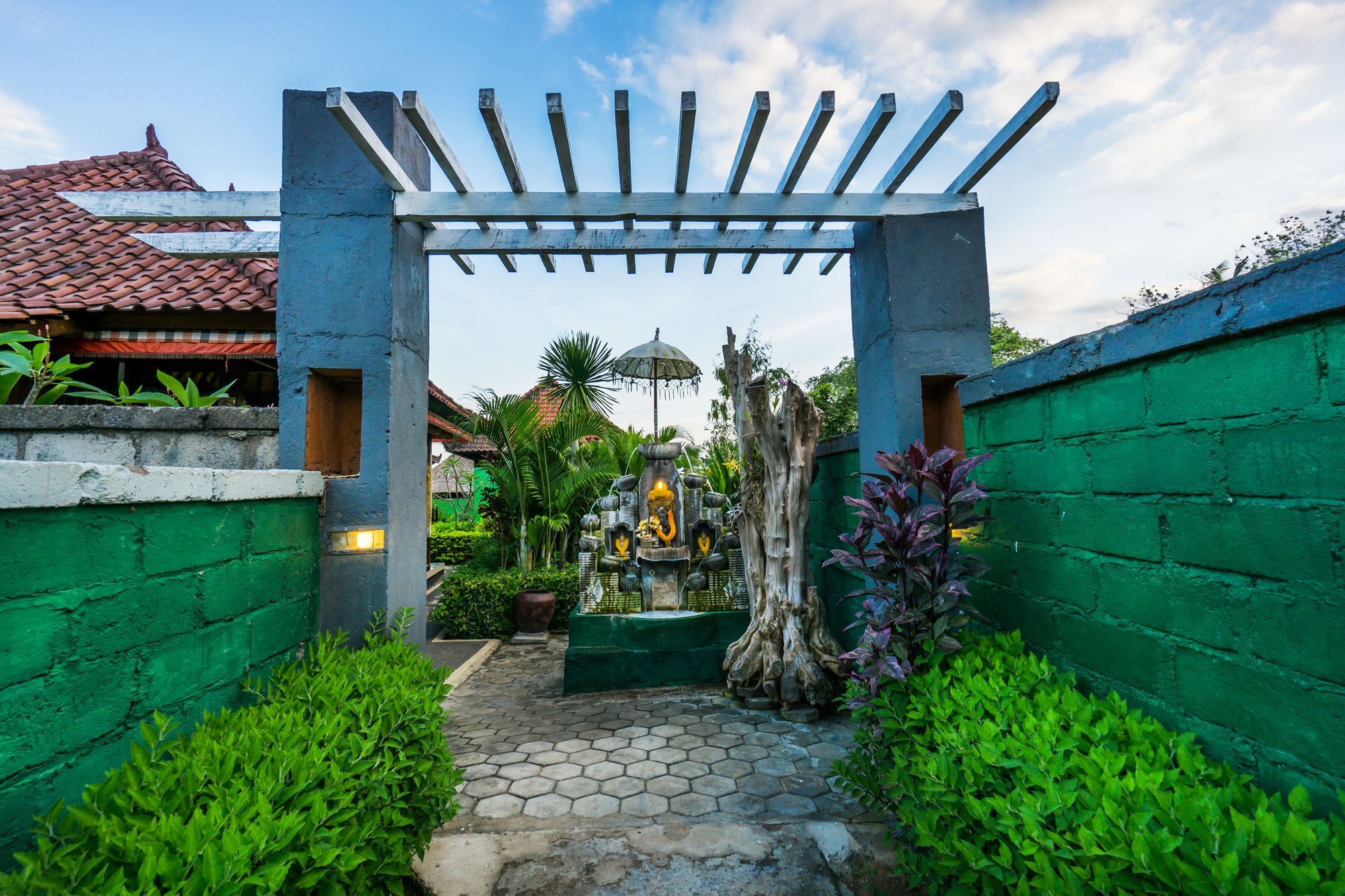 Laguna Reef Huts Nusa Lembongan  Luaran gambar