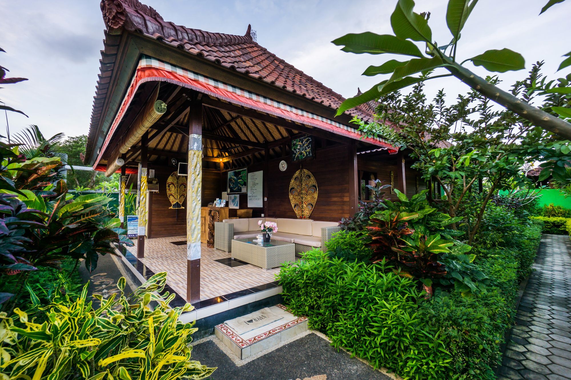 Laguna Reef Huts Nusa Lembongan  Luaran gambar