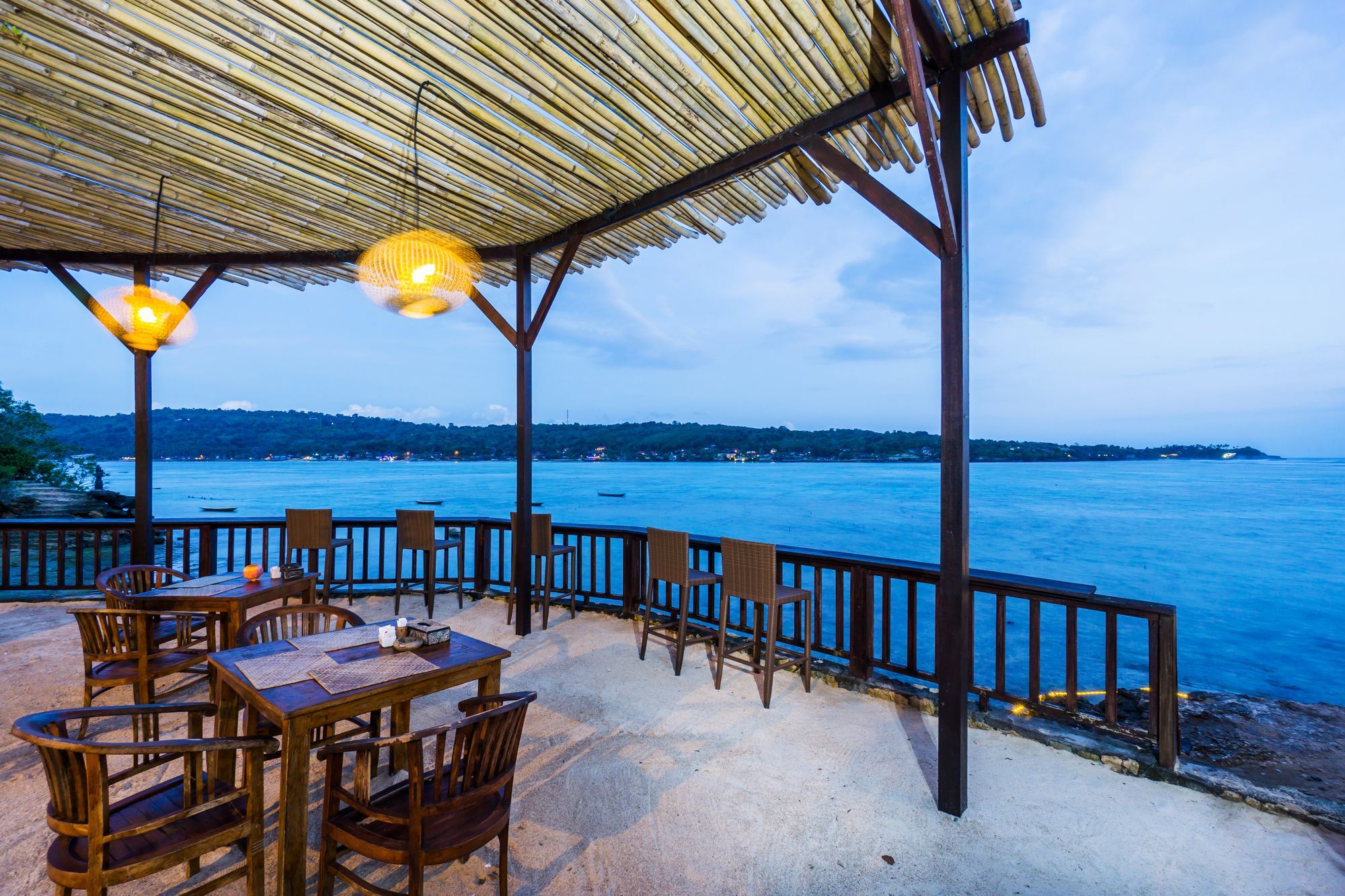 Laguna Reef Huts Nusa Lembongan  Luaran gambar