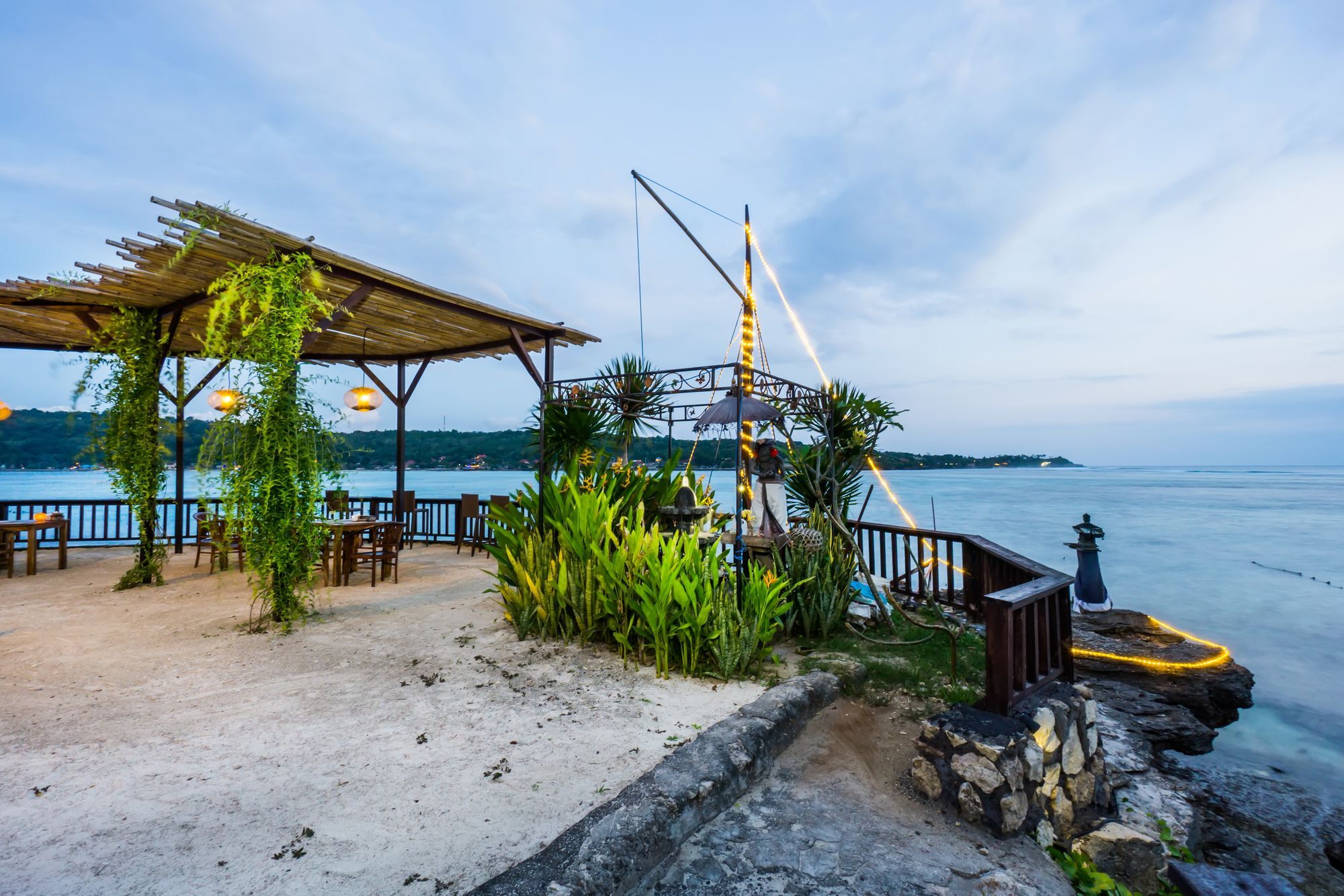Laguna Reef Huts Nusa Lembongan  Luaran gambar