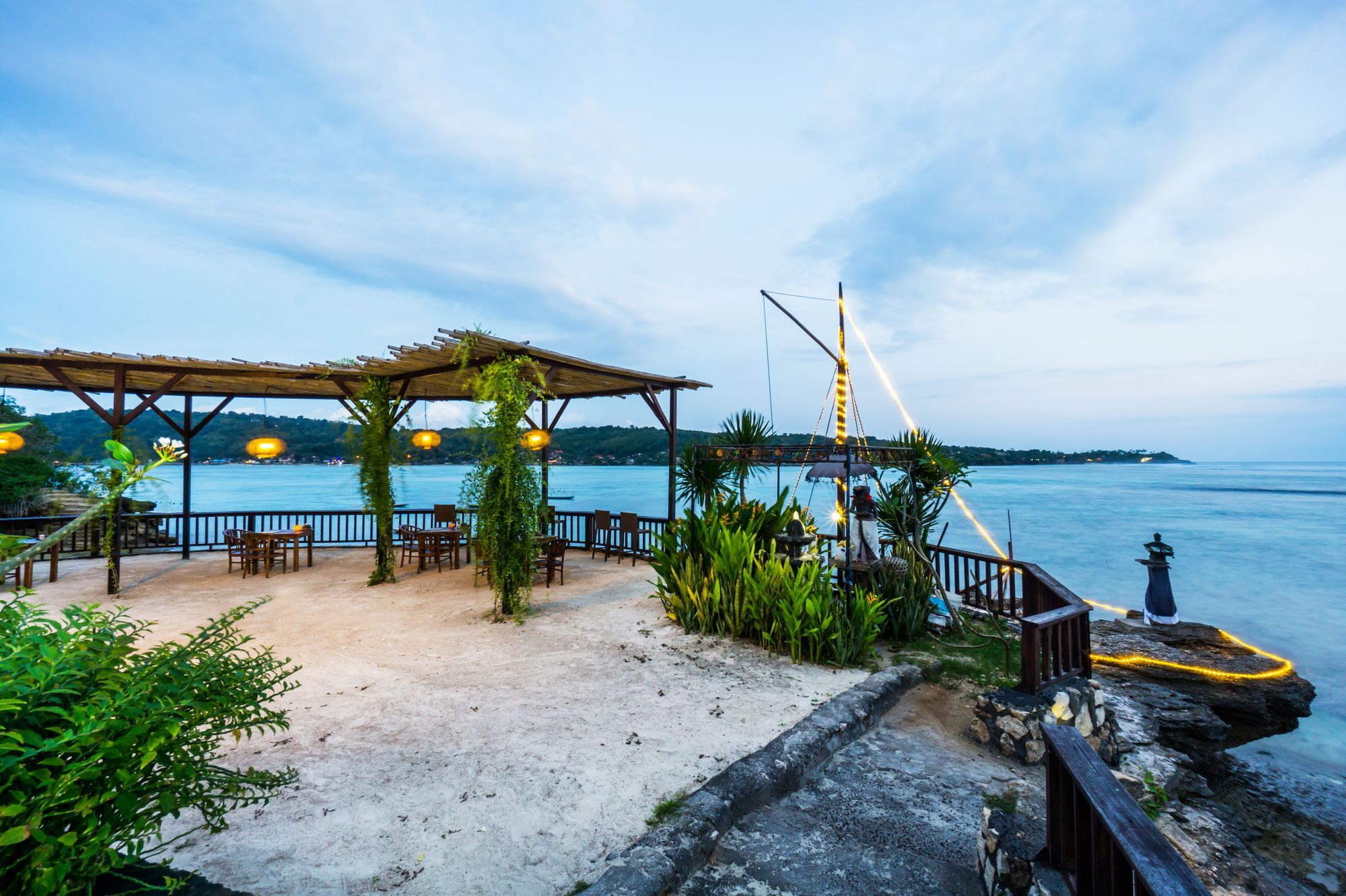 Laguna Reef Huts Nusa Lembongan  Luaran gambar