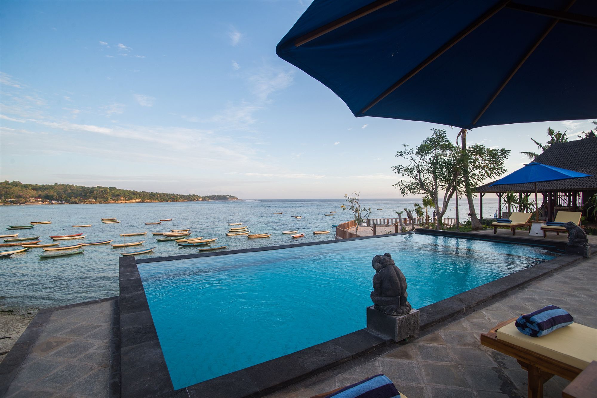 Laguna Reef Huts Nusa Lembongan  Luaran gambar