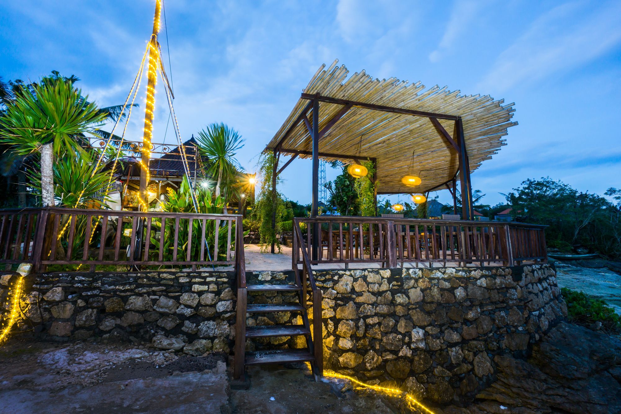 Laguna Reef Huts Nusa Lembongan  Luaran gambar