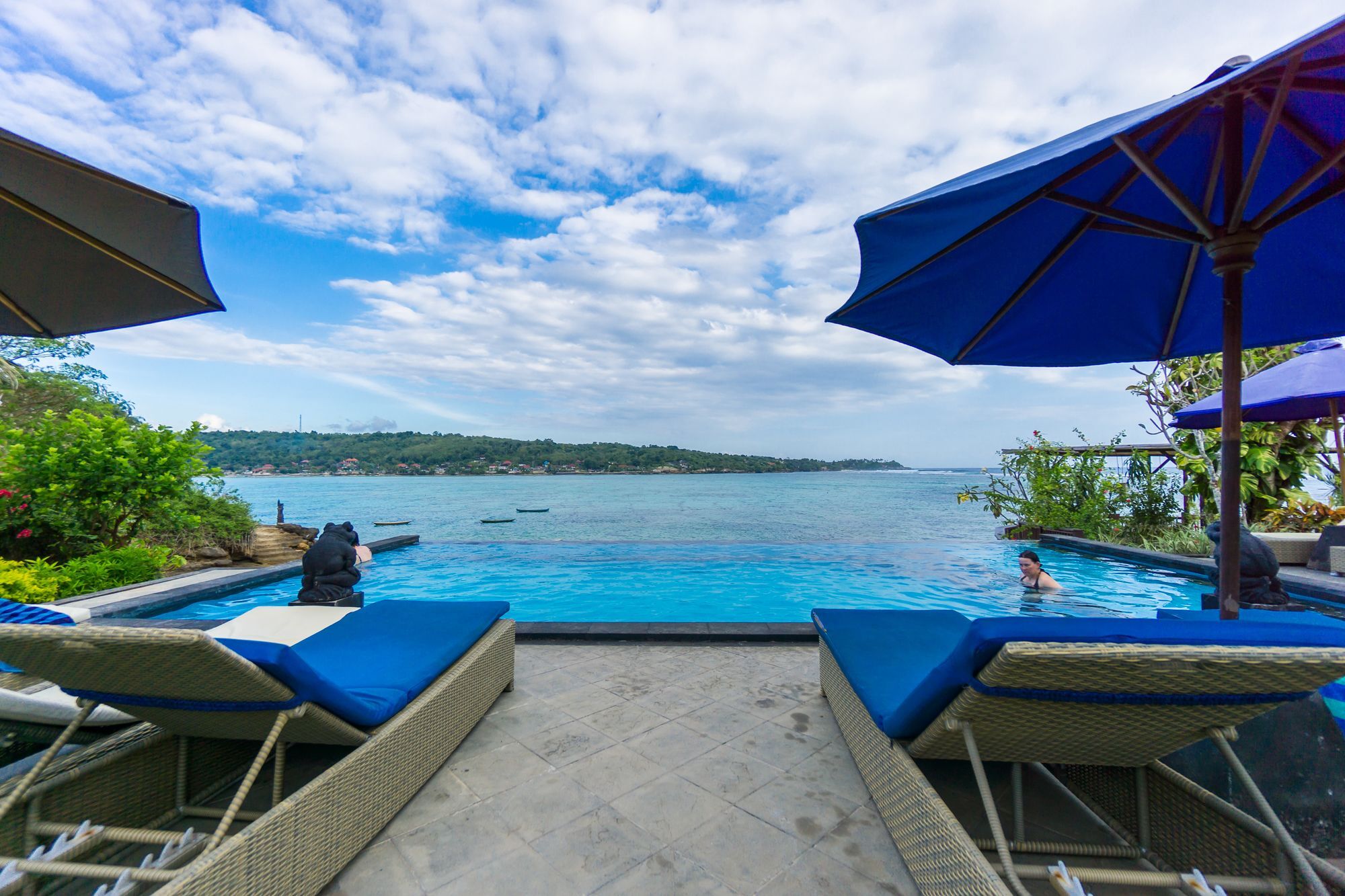 Laguna Reef Huts Nusa Lembongan  Luaran gambar