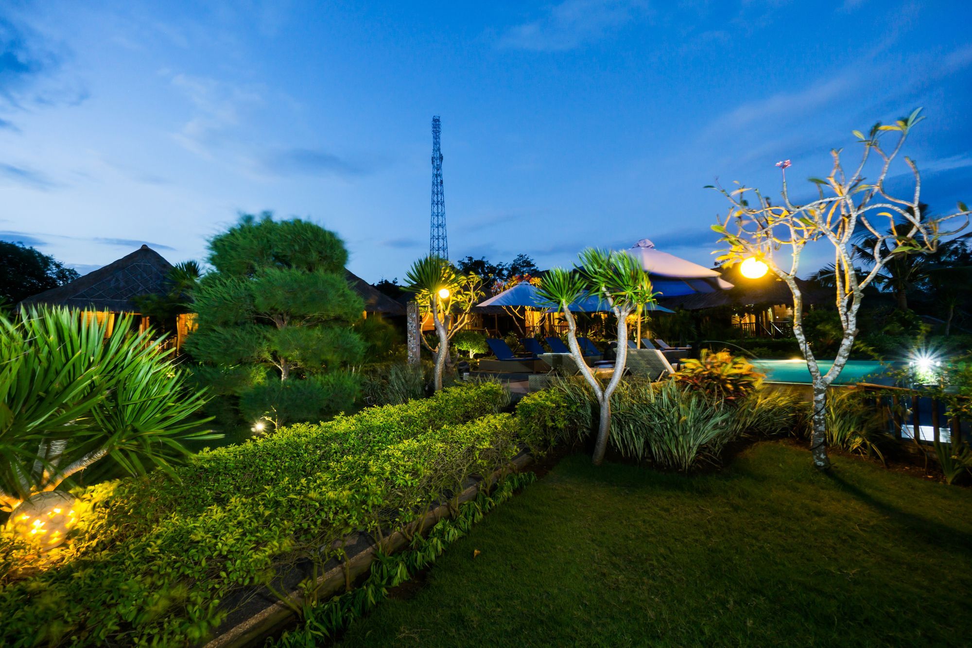 Laguna Reef Huts Nusa Lembongan  Luaran gambar
