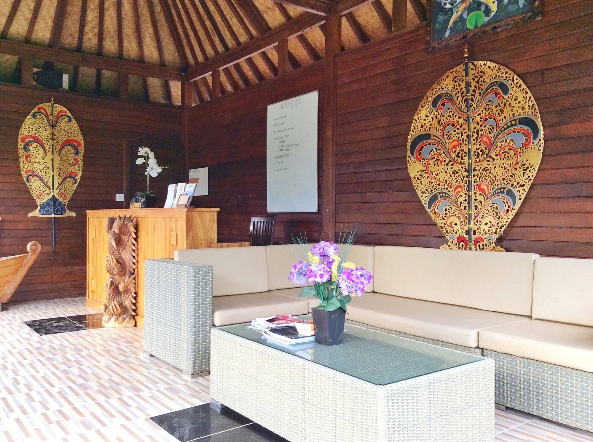 Laguna Reef Huts Nusa Lembongan  Luaran gambar
